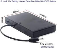 Battery box 8 x AA