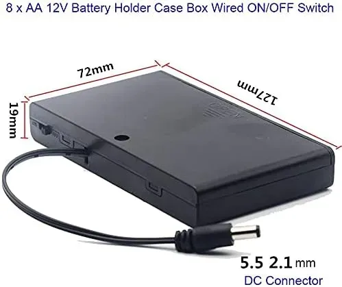 Battery box 8 x AA